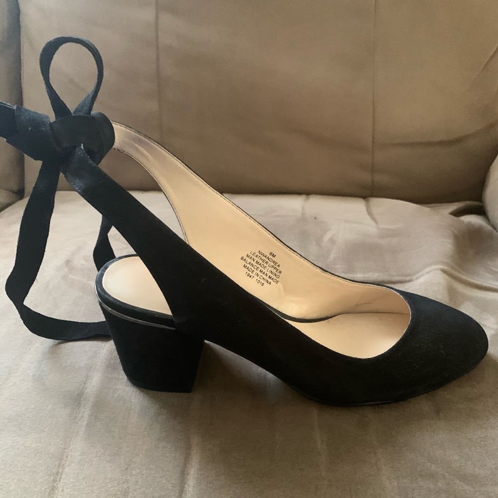 Black Suede Dress Pump